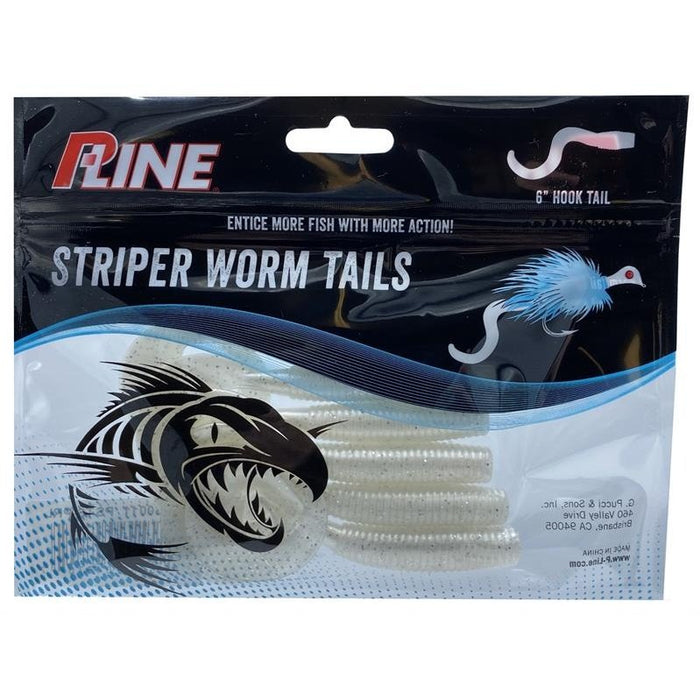 P-Line Striper Worm Tails